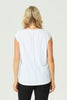 HUSH NADIA V NECK SLEEVELESS TOP