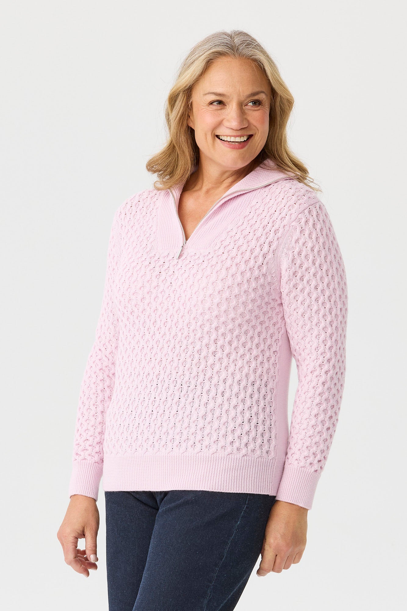 Nelle 1/4 Zip Sweater