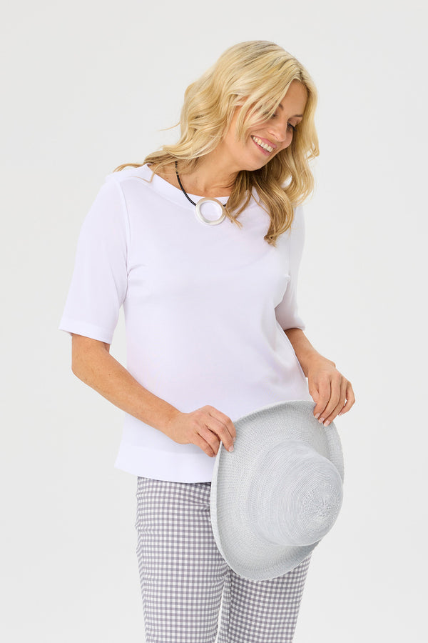 MILTON ELBOW SLEEVE TOP