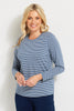 COURTNEY L/S STRIPE TOP