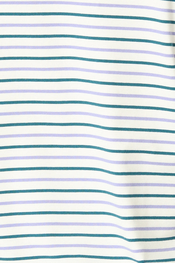 Jilly Stripe 3/4 Slv Top