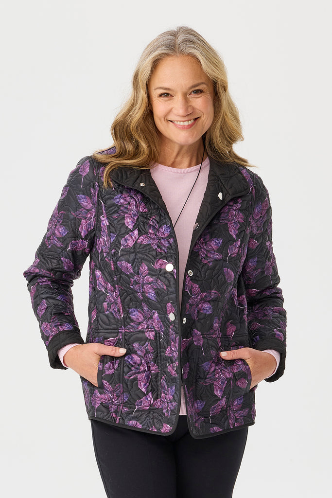 Della Reversible Print Jacket