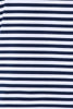 ESCAPE STRIPE 3/4 SLV BUTTON TOP