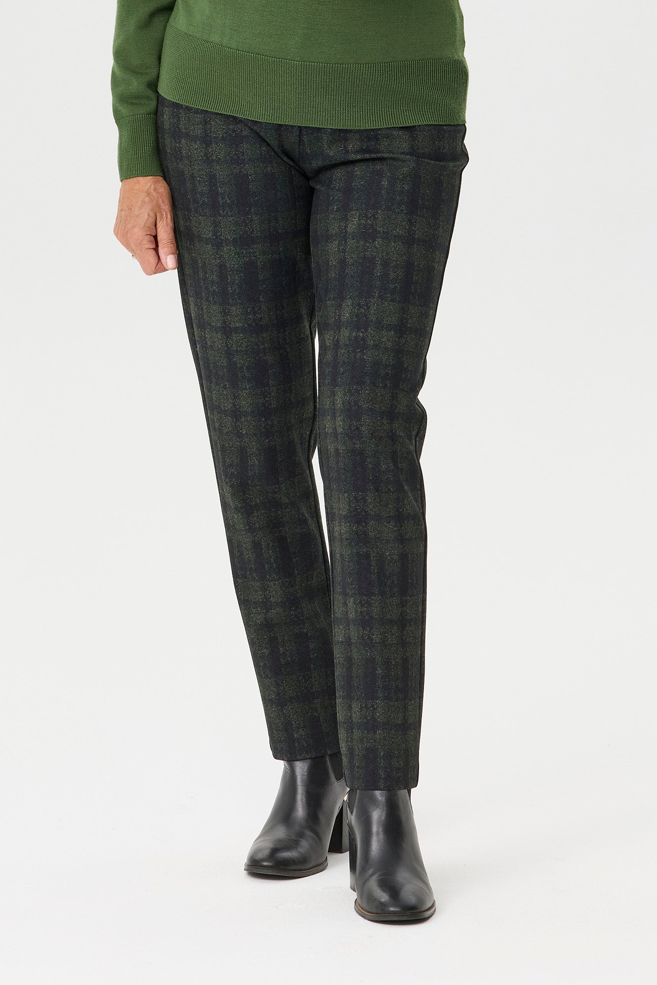 Chester Check Slim Leg Pant