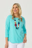 ETERNITY MODAL/COTTON 3/4 SLV TOP