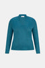 HEDRENA PANELLED L/SLV TOP