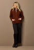 Possum Honeycomb Zip Up Cardigan