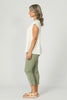 RESORT BUTTON BACK CAP SLV TOP