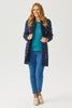 EMERTON STRIPE MOHAIR CARDIGAN