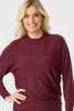 Cullen Lurex Dolman Sleeve Sweater