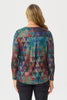 Serpent Pleat Back Long Sleeve Top