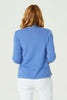 LINNEA 3/4 SLEEVE OTTOMAN SWEATER