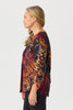 Elvira Burn Out Pleat Top