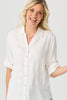 Vita Embroidered 3/4 Sleeve Soft Shirt