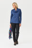 Hedrena Cowl Neck Long Sleeve Top