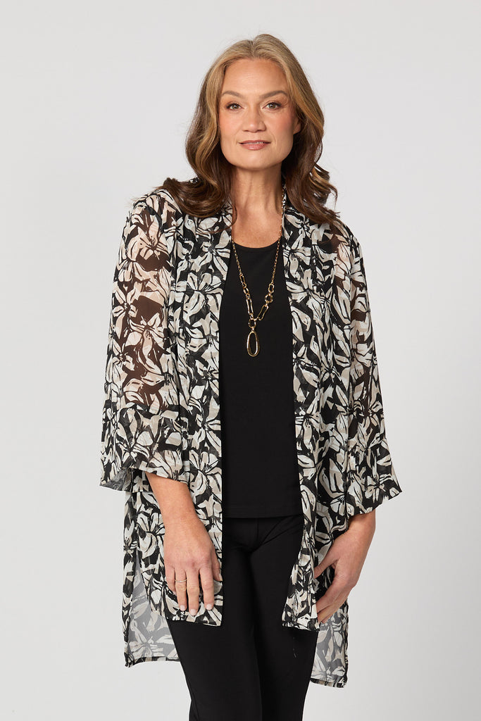FOREVER CHIFFON KIMONO