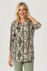 PERU 3/4 SLV V-NECK TUNIC