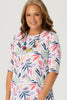 CASSIDY ELBOW SLEEVE TEE