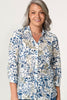 Carla 3/4 Sleeve Hi-low Shirt