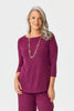 Tempest Boat Neck 3/4 Sleeve Top