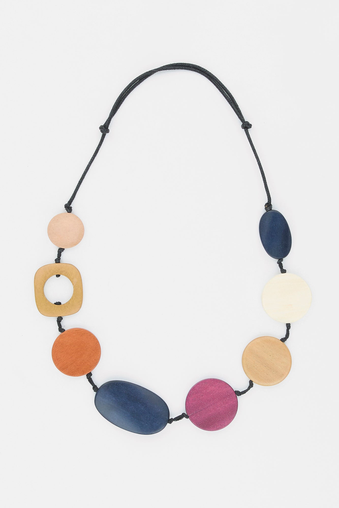 Renata Wooden Necklace