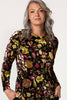 Deluxe Long Sleeve Stretch Velvet Top