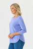 Eternity Modal/cotton 3/4 Sleeve Top