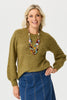 Casper Balloon Sleeve Sweater