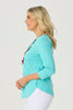 ETERNITY MODAL/COTTON 3/4 SLV TOP