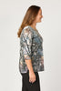 RUBEN 3/4 SLEEVE PRINT TEE