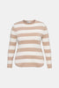 VARSITY STRIPE LONG SLEEVE SWEATER