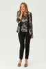 ANUSKA EDGE TO EDGE PRINT CARDIGAN