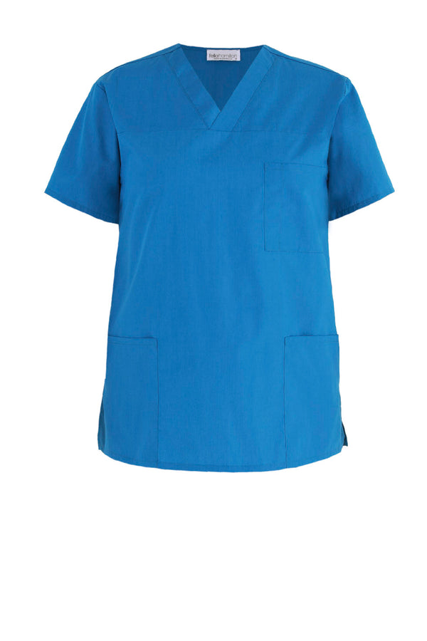 VITAL NEW V NECK SCRUB TOP