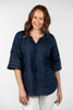 SHAINA CONTRAST STITCH BLOUSE