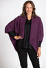 POSSUM MOSS STITCH LONGLINE WRAP
