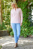 HANNAH ZIP NECK SWEATER