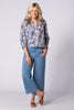 CODE DENIM WIDE LEG CROP PANT