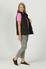 LAKESHORE ZIP UP RUCHED VEST