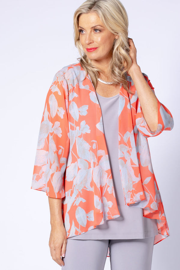 TRAMONTO DRAPE FRONT CARDIGAN