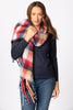 INAYA PLUSH FRINGED SCARF