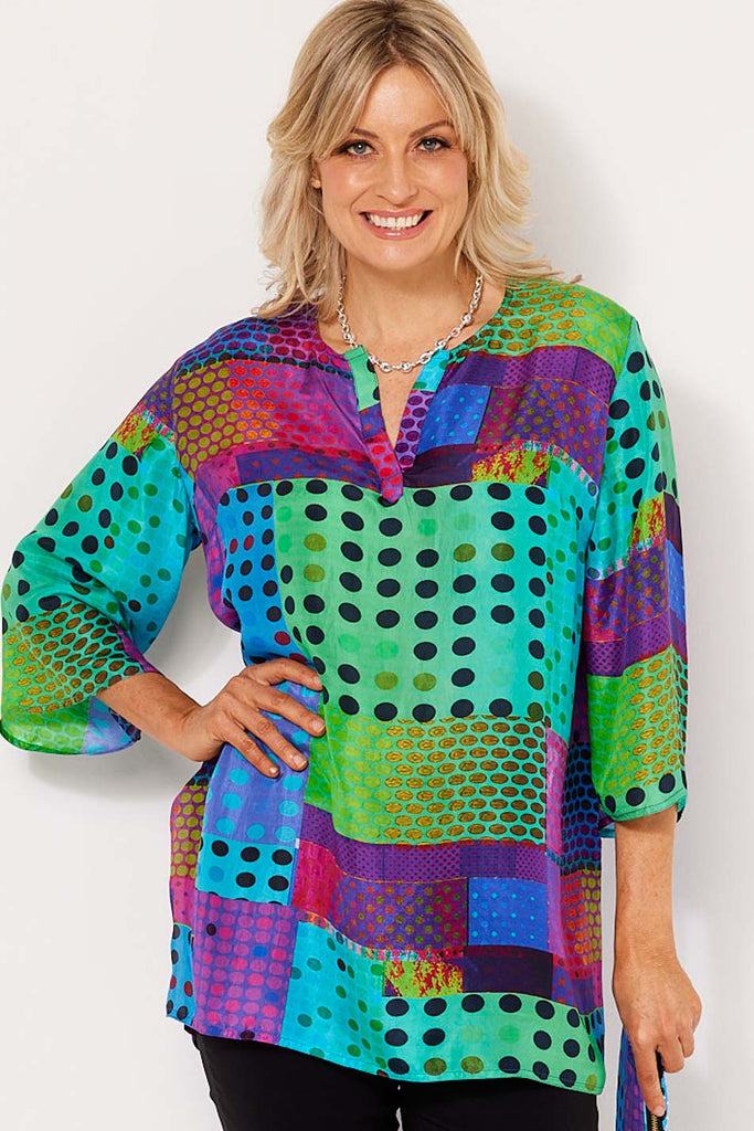 KASHA SILK TUNIC