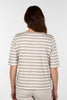 SUMMER STUDIO STRIPE SCOOP TOP